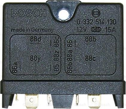 BOSCH 0 332 514 130 - Реле, модуль управления - управление двигателем unicars.by