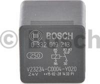 BOSCH 0 332 019 213 - Реле, рабочий ток unicars.by