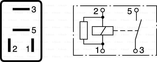 BOSCH 0 332 011 007 - Прерыватель указателей поворота unicars.by