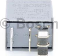 BOSCH 0 332 207 304 - Реле, рабочий ток unicars.by