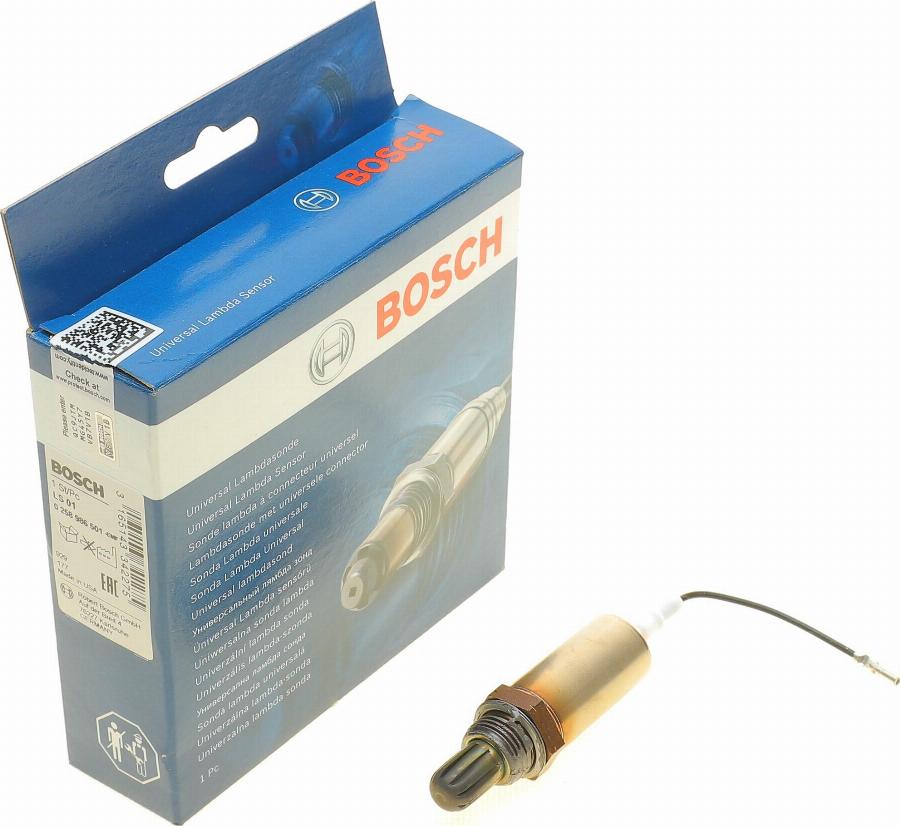 BOSCH 0 258 986 501 - Лямбда-зонд, датчик кислорода unicars.by