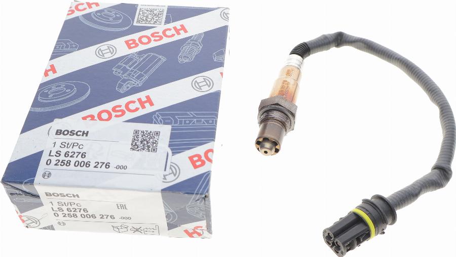 BOSCH 0 258 006 276 - Лямбда-зонд, датчик кислорода unicars.by