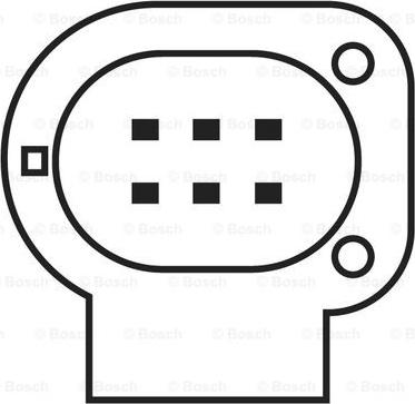 BOSCH 0 258 017 187 - Лямбда-зонд, датчик кислорода unicars.by