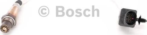 BOSCH 0 258 017 357 - Лямбда-зонд, датчик кислорода unicars.by