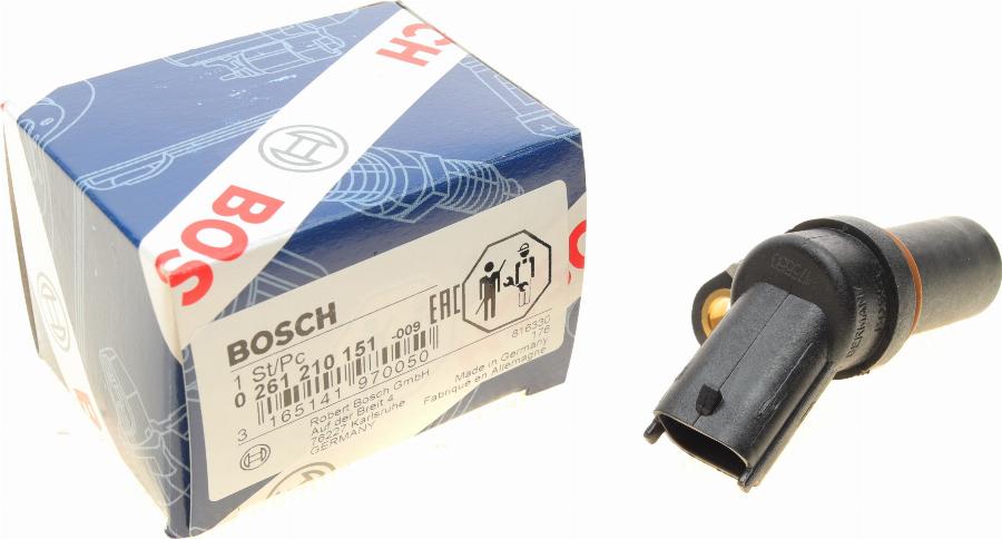 BOSCH 0 261 210 151 - Датчик импульсов, коленвал unicars.by