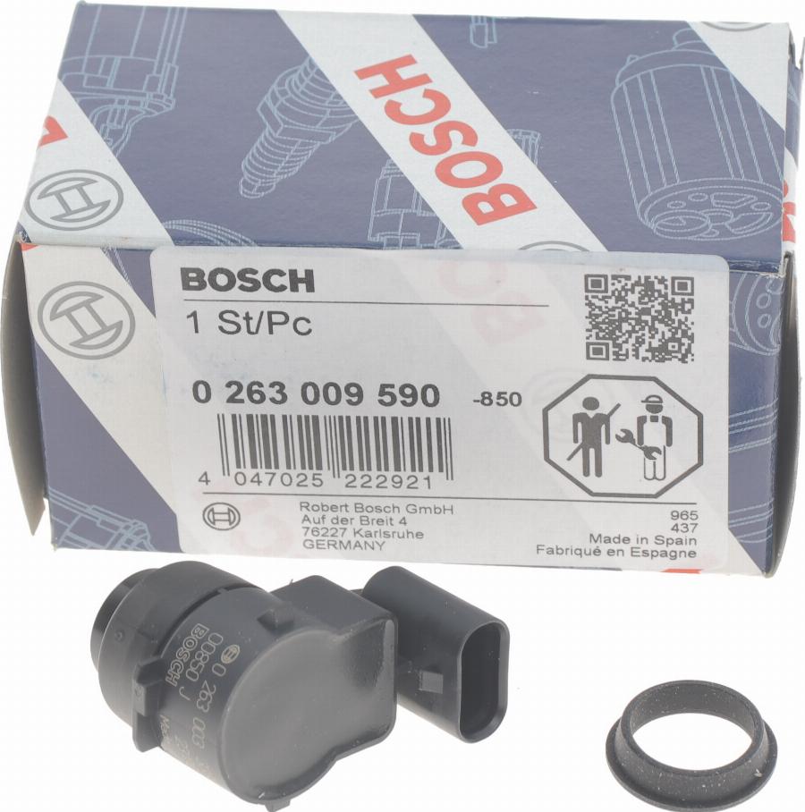 BOSCH 0 263 009 590 - Датчик, система помощи при парковке unicars.by