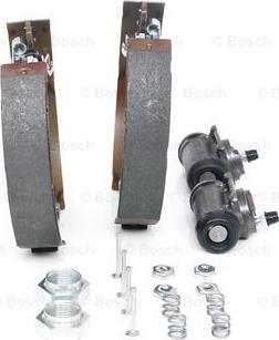 BOSCH 0 204 114 026 - Комплект тормозных колодок, барабанные unicars.by