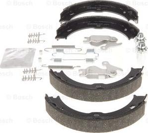 BOSCH 0 204 113 809 - Комплект тормозов, ручник, парковка unicars.by