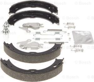 BOSCH 0 204 113 809 - Комплект тормозов, ручник, парковка unicars.by