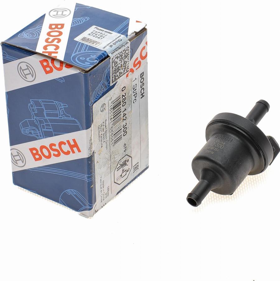 BOSCH 0 280 142 300 - Клапан вентиляции, топливный бак unicars.by