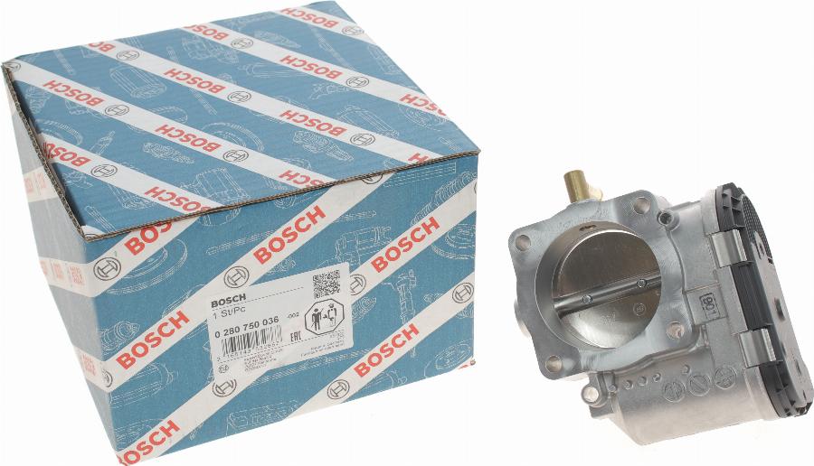 BOSCH 0 280 750 036 - Корпус дроссельной заслонки unicars.by