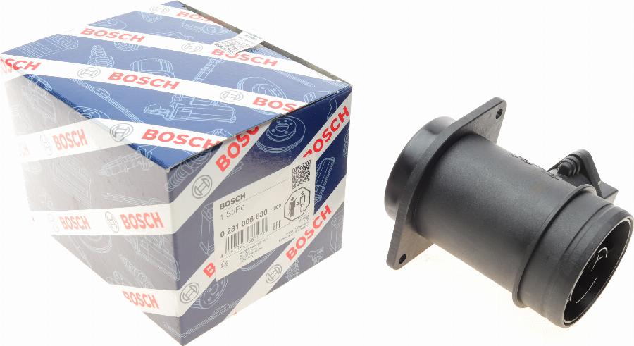 BOSCH 0 281 006 680 - Датчик потока, массы воздуха unicars.by