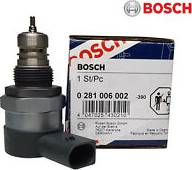 BOSCH 0 281 006 002 - Редукционный клапан, Common-Rail-System unicars.by