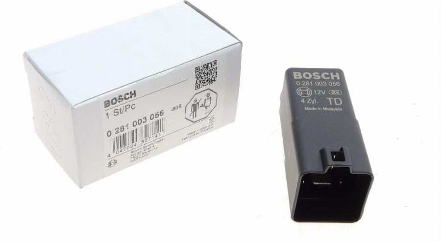 BOSCH 0 281 003 056 - Блок управления, реле, система накаливания unicars.by