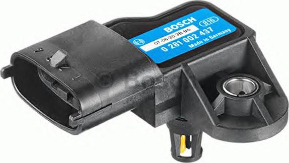 BOSCH 0 281 002 437 - Датчик, температура впускаемого воздуха unicars.by