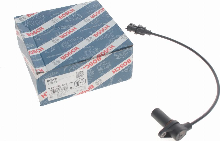 BOSCH 0 281 002 675 - Датчик импульсов, коленвал unicars.by