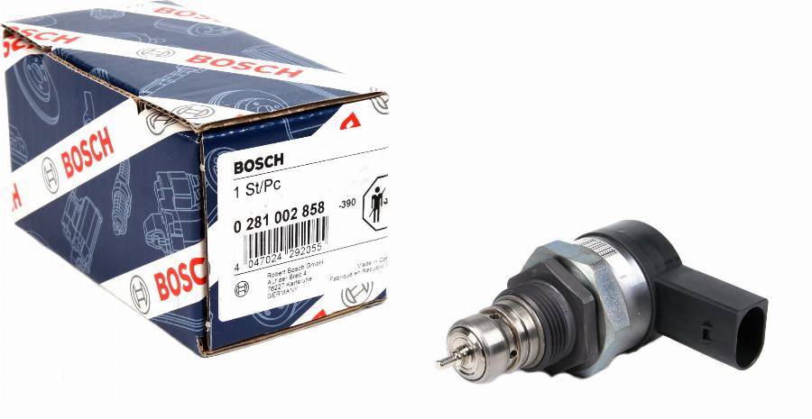 BOSCH 0 281 002 858 - Редукционный клапан, Common-Rail-System unicars.by