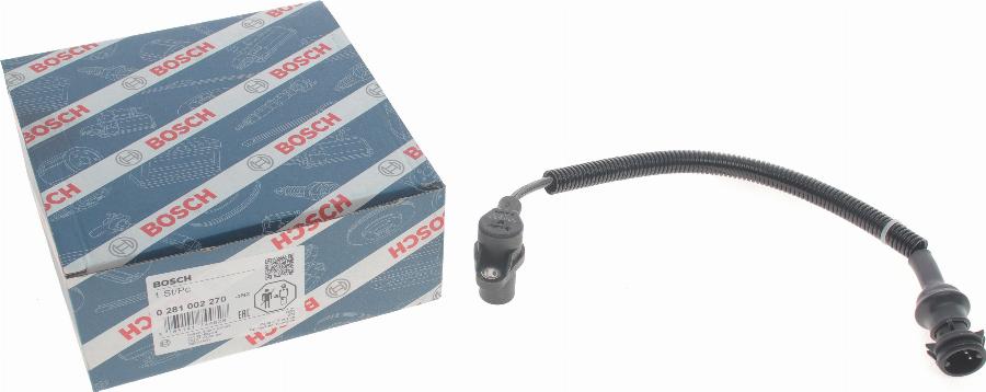 BOSCH 0 281 002 270 - Датчик импульсов, коленвал unicars.by