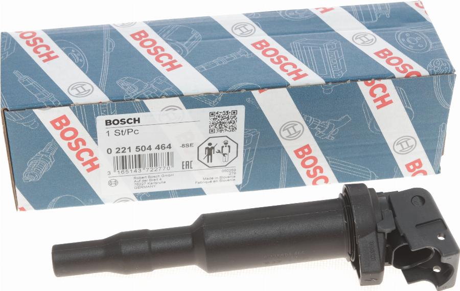 BOSCH 0 221 504 464 - Катушка зажигания unicars.by