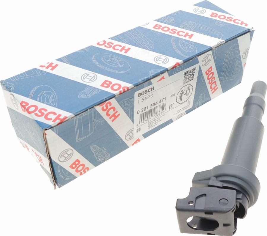 BOSCH 0 221 504 471 - Катушка зажигания unicars.by