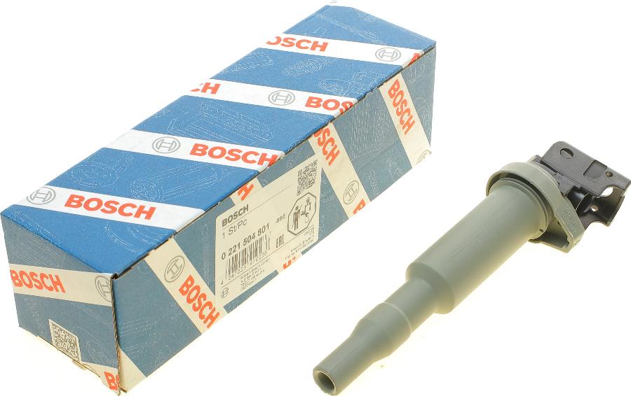 BOSCH 0 221 504 801 - Катушка зажигания unicars.by