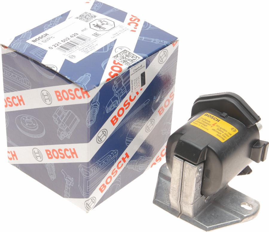 BOSCH 0 221 502 429 - Катушка зажигания unicars.by