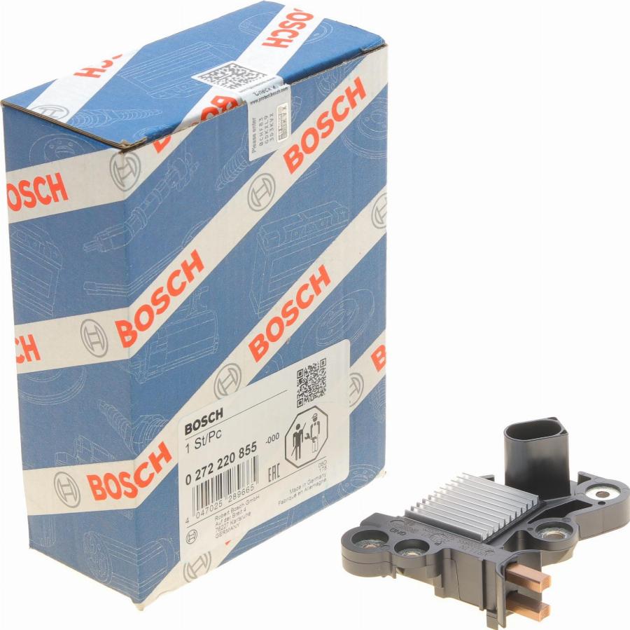 BOSCH 0 272 220 855 - Регулятор напряжения, генератор unicars.by