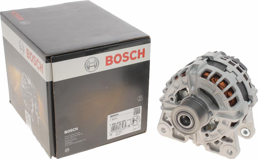 BOSCH 1 986 A00 686 - Генератор unicars.by