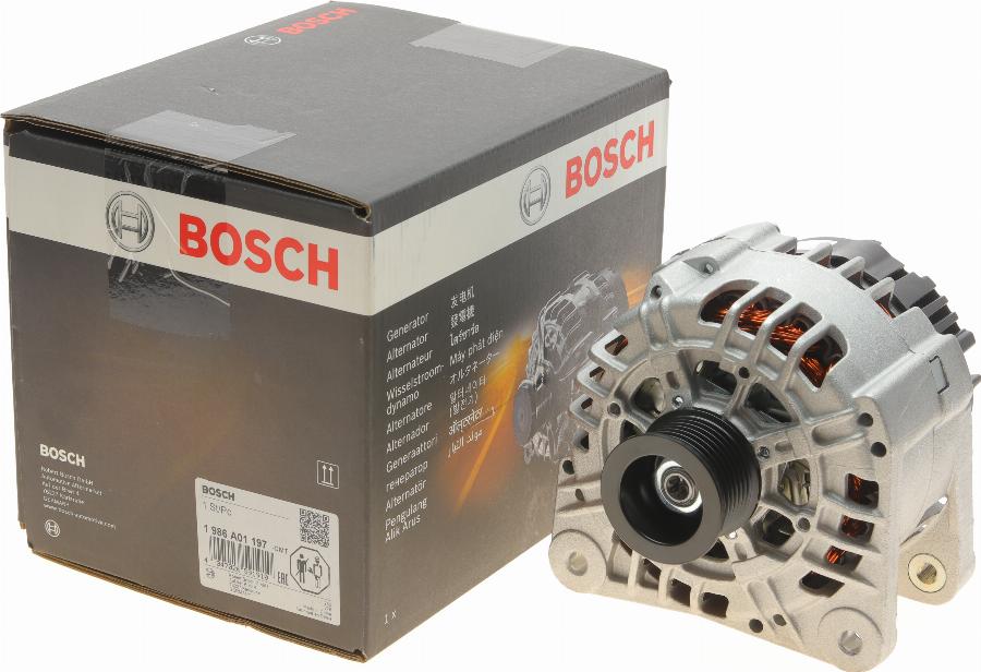 BOSCH 1 986 A01 197 - Генератор unicars.by