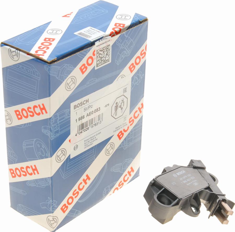 BOSCH 1 986 AE0 053 - Регулятор напряжения, генератор unicars.by