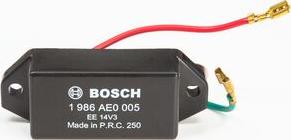 BOSCH 1 986 AE0 005 - Регулятор напряжения, генератор unicars.by