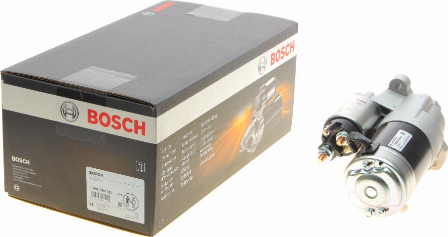 BOSCH 1 986 S00 921 - Стартер unicars.by