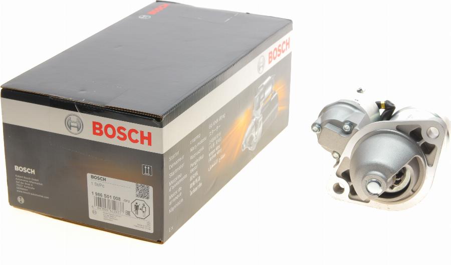 BOSCH 1 986 S01 008 - Стартер unicars.by