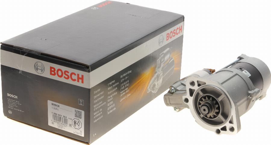 BOSCH 1 986 S01 263 - Стартер unicars.by