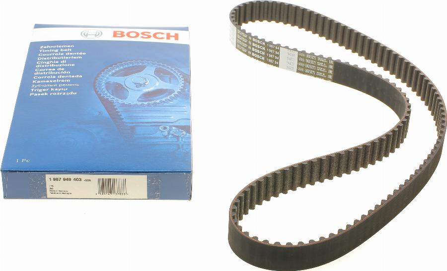 BOSCH 1 987 949 403 - Зубчатый ремень ГРМ unicars.by