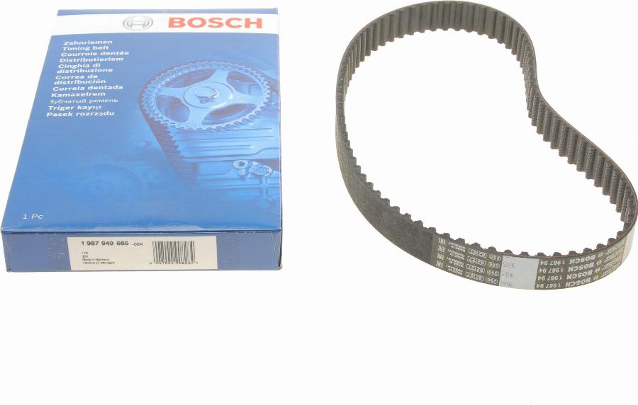 BOSCH 1 987 949 665 - Зубчатый ремень ГРМ unicars.by