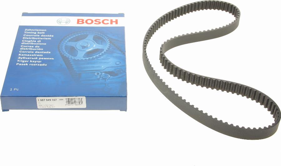 BOSCH 1 987 949 167 - Зубчатый ремень ГРМ unicars.by