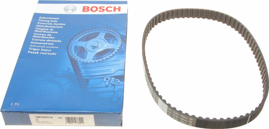 BOSCH 1 987 949 114 - Зубчатый ремень ГРМ unicars.by