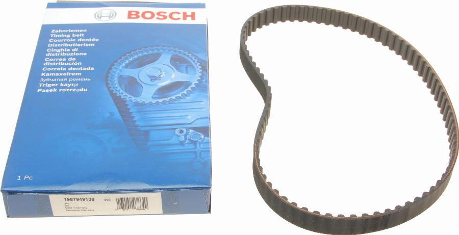 BOSCH 1 987 949 138 - Зубчатый ремень ГРМ unicars.by