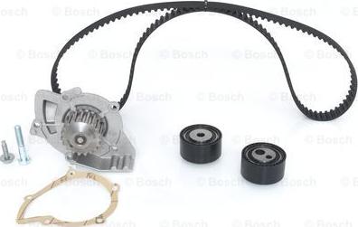 BOSCH 1 987 946 411 - Водяной насос + комплект зубчатого ремня ГРМ unicars.by