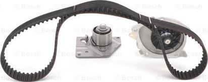 BOSCH 1 987 946 424 - Водяной насос + комплект зубчатого ремня ГРМ unicars.by