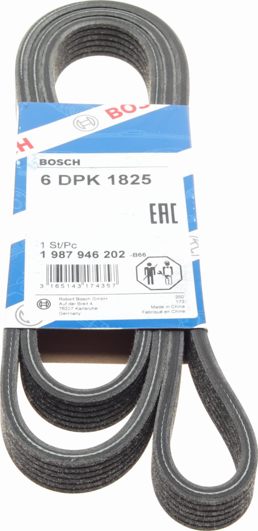 BOSCH 1 987 946 202 - Поликлиновой ремень unicars.by