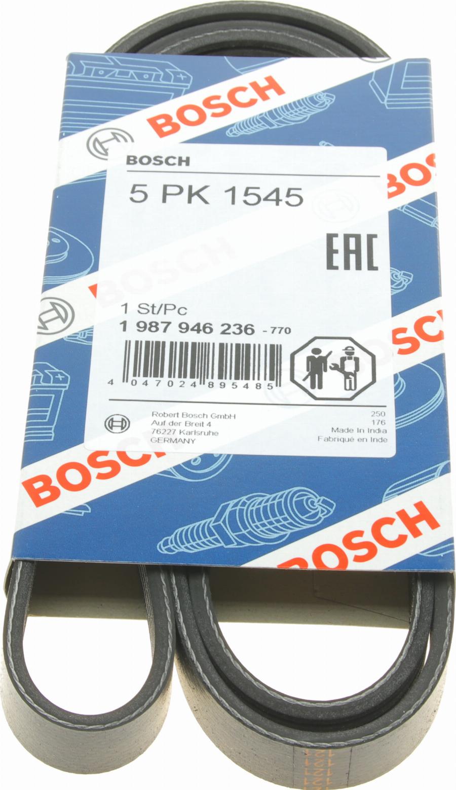 BOSCH 1 987 946 236 - Поликлиновой ремень unicars.by