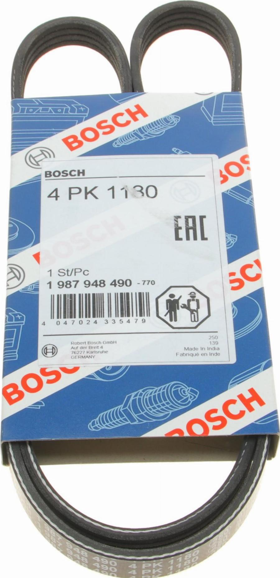 BOSCH 1 987 948 490 - Поликлиновой ремень unicars.by