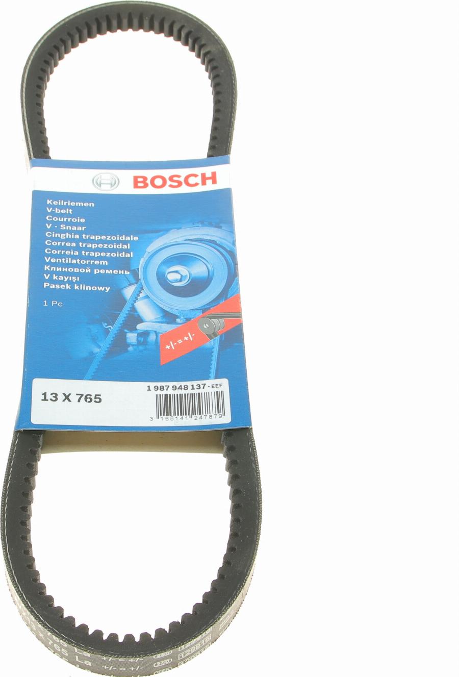 BOSCH 1 987 948 137 - Клиновой ремень, поперечные рёбра unicars.by