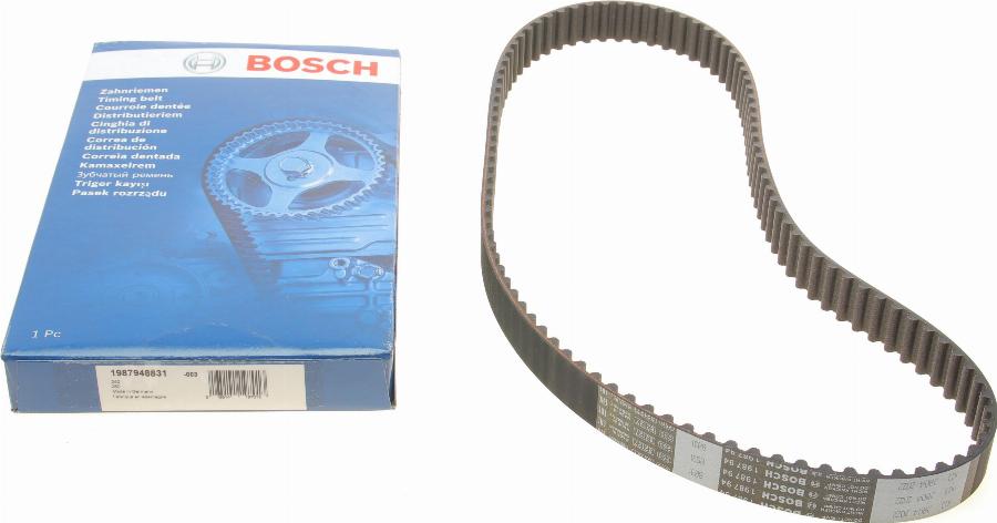 BOSCH 1 987 948 831 - Зубчатый ремень ГРМ unicars.by