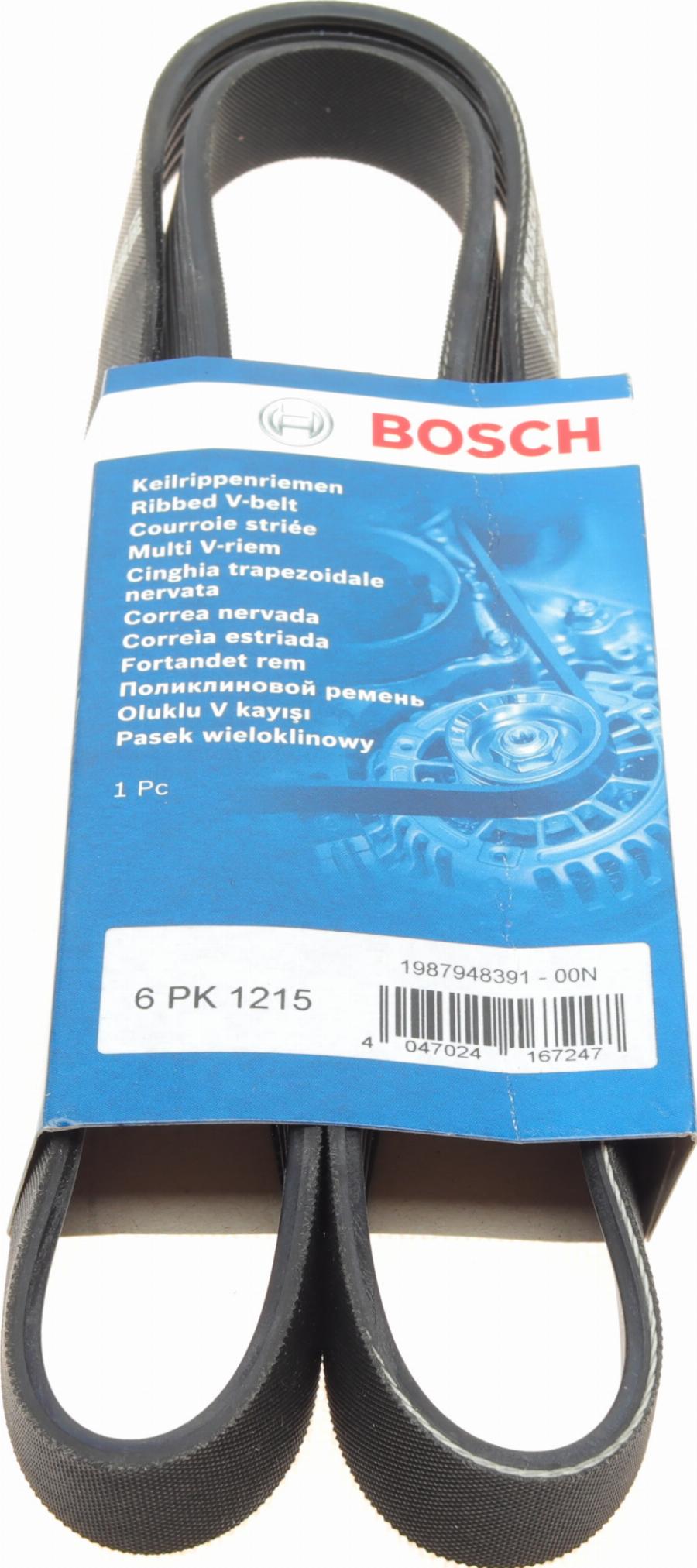 BOSCH 1 987 948 391 - Поликлиновой ремень unicars.by