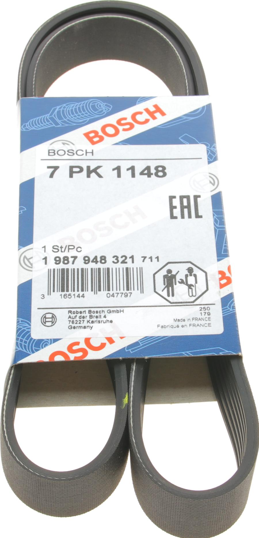 BOSCH 1 987 948 321 - Поликлиновой ремень unicars.by