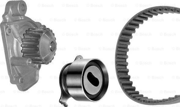 BOSCH 1 987 948 791 - Водяной насос + комплект зубчатого ремня ГРМ unicars.by