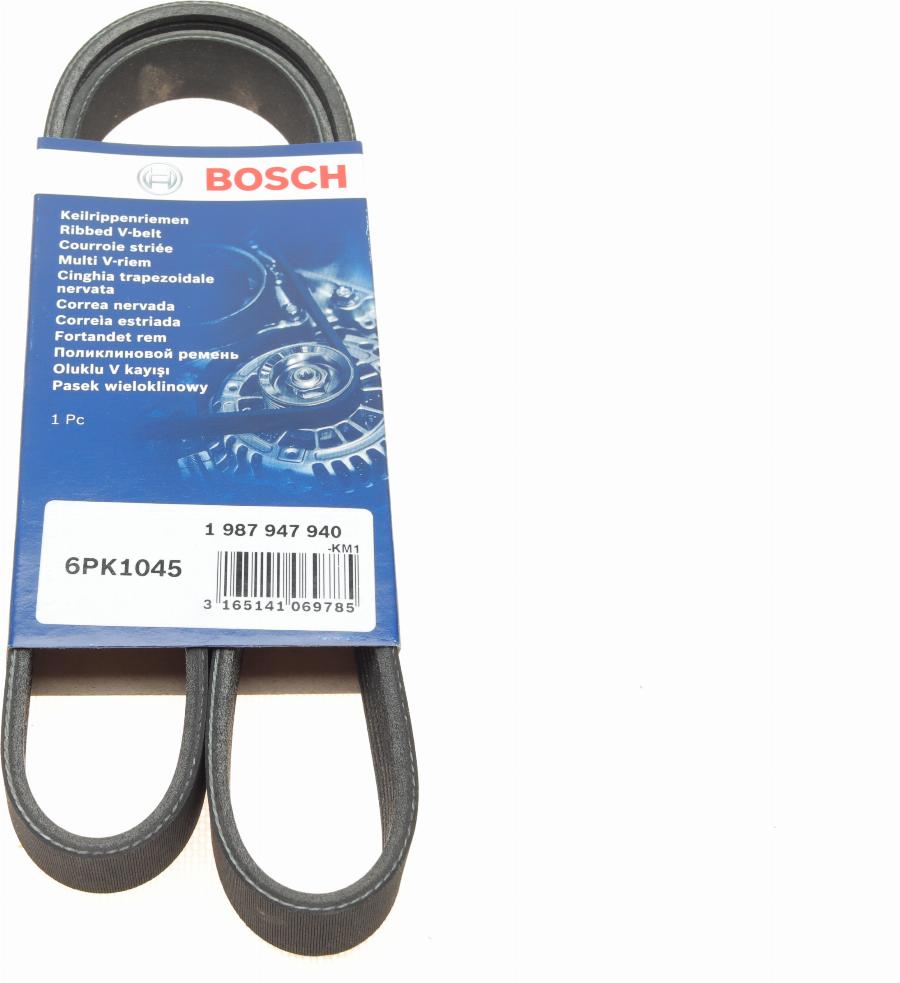 BOSCH 1 987 947 940 - Поликлиновой ремень unicars.by